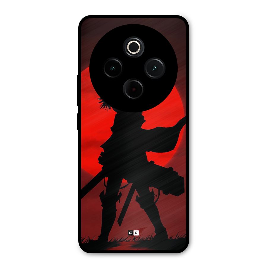 Captain Levi Acramen Metal Back Case for Vivo T4