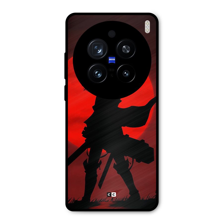 Captain Levi Acramen Metal Back Case for Vivo X200 Pro