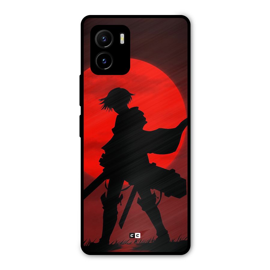 Captain Levi Acramen Metal Back Case for Vivo Y15s