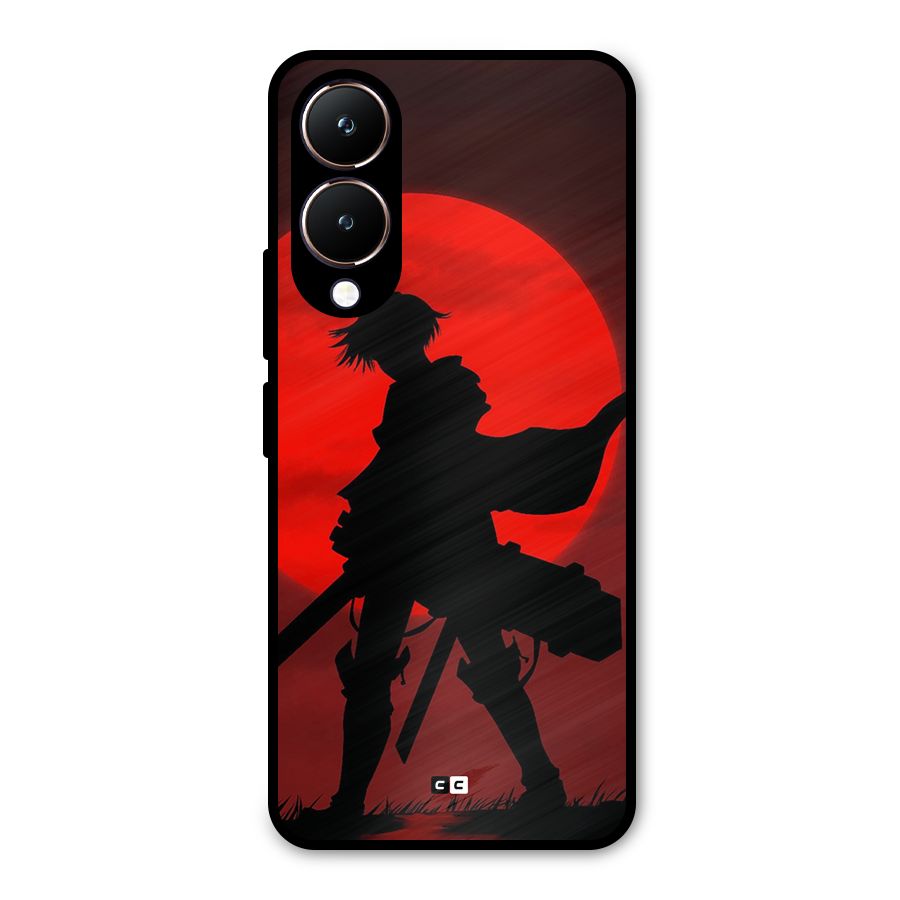 Captain Levi Acramen Metal Back Case for Vivo Y28
