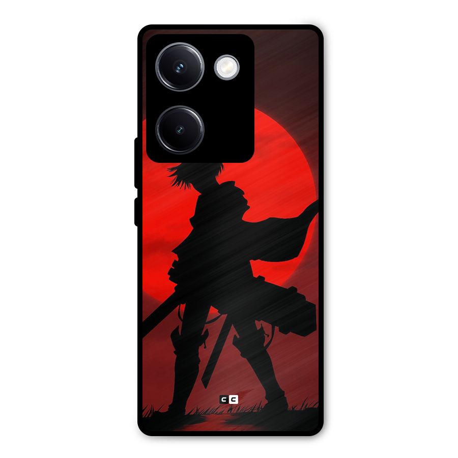 Captain Levi Acramen Metal Back Case for Vivo Y300 Plus