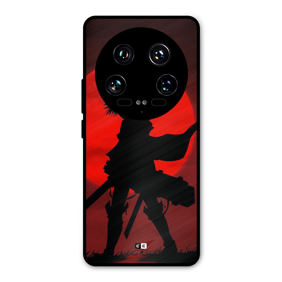 Captain Levi Acramen Metal Back Case for Xiaomi 14 Ultra