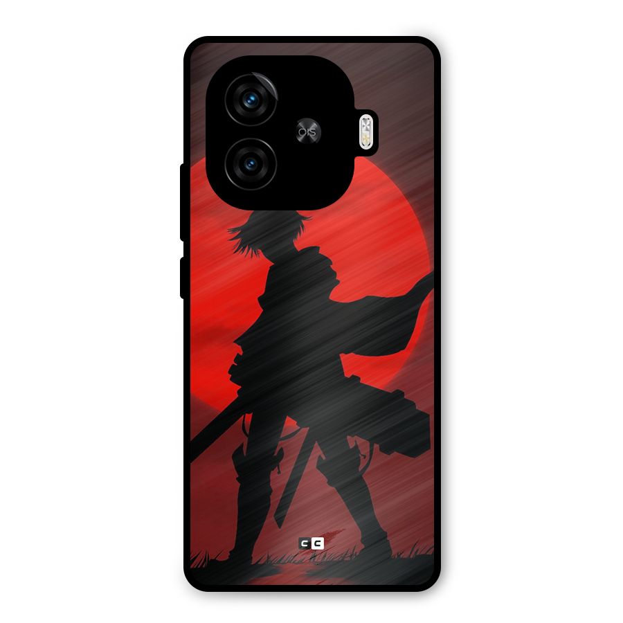 Captain Levi Acramen Metal Back Case for iQOO Z9 Turbo