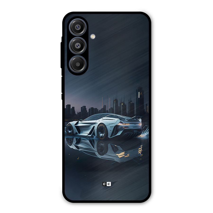 Car of Future Metal Back Case for Galaxy A16 5G