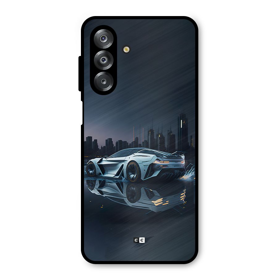 Car of Future Metal Back Case for Galaxy A26