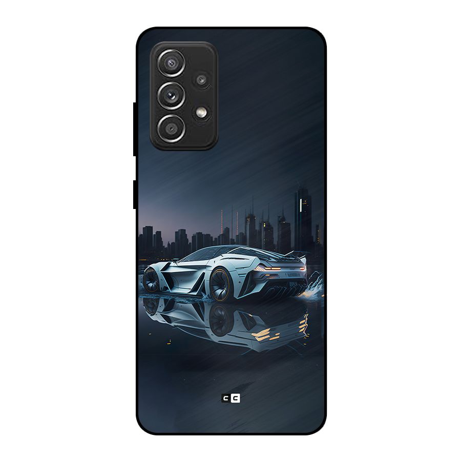 Car of Future Metal Back Case for Galaxy A52s 5G