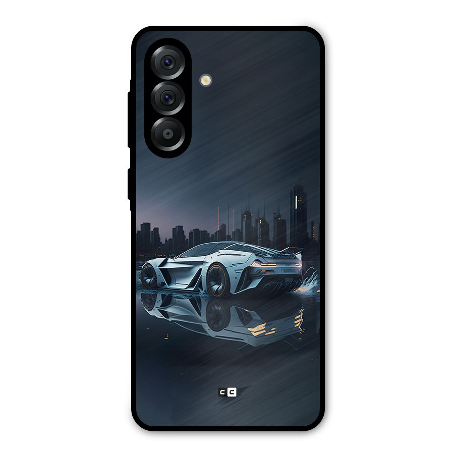 Car of Future Metal Back Case for Galaxy A56