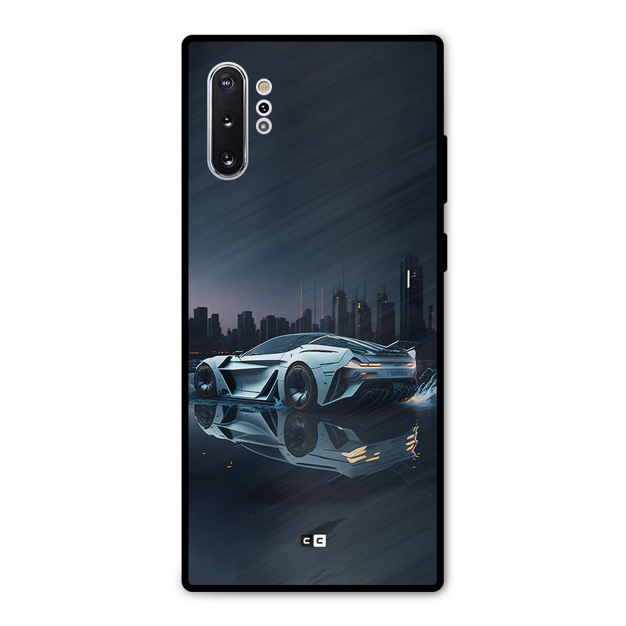 Car of Future Metal Back Case for Galaxy Note 10 Plus