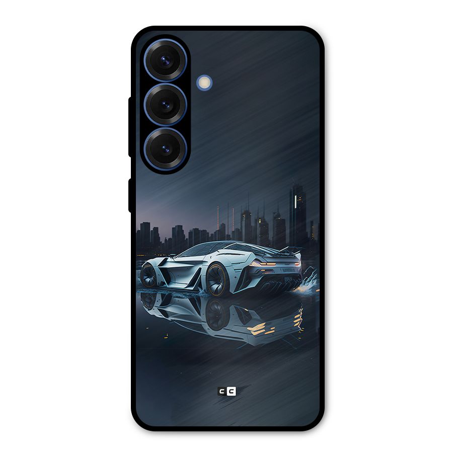 Car of Future Metal Back Case for Galaxy S25