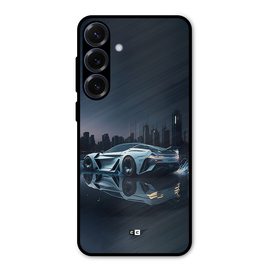 Car of Future Metal Back Case for Galaxy S25 Plus