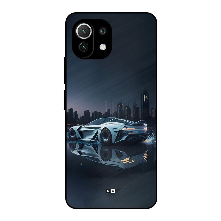 Car of Future Metal Back Case for Mi 11 Lite