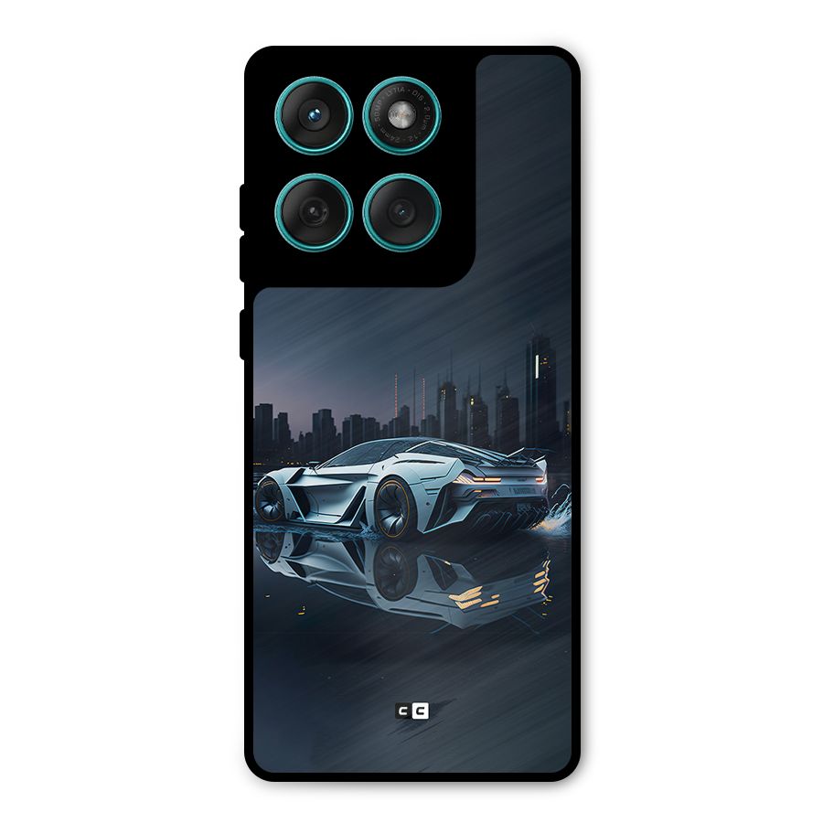 Car of Future Metal Back Case for Motorola Edge 60 Fusion