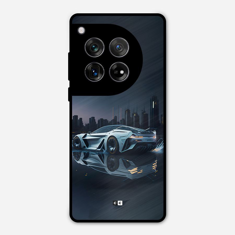 Car of Future Metal Back Case for OnePlus 12