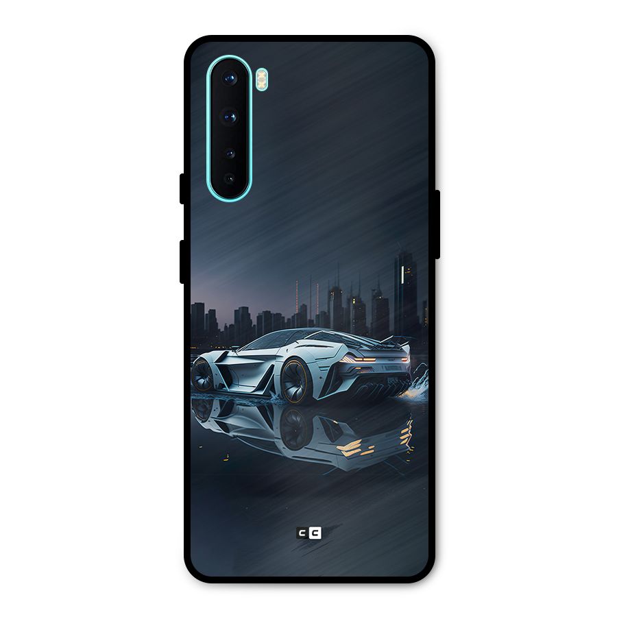 Car of Future Metal Back Case for OnePlus Nord