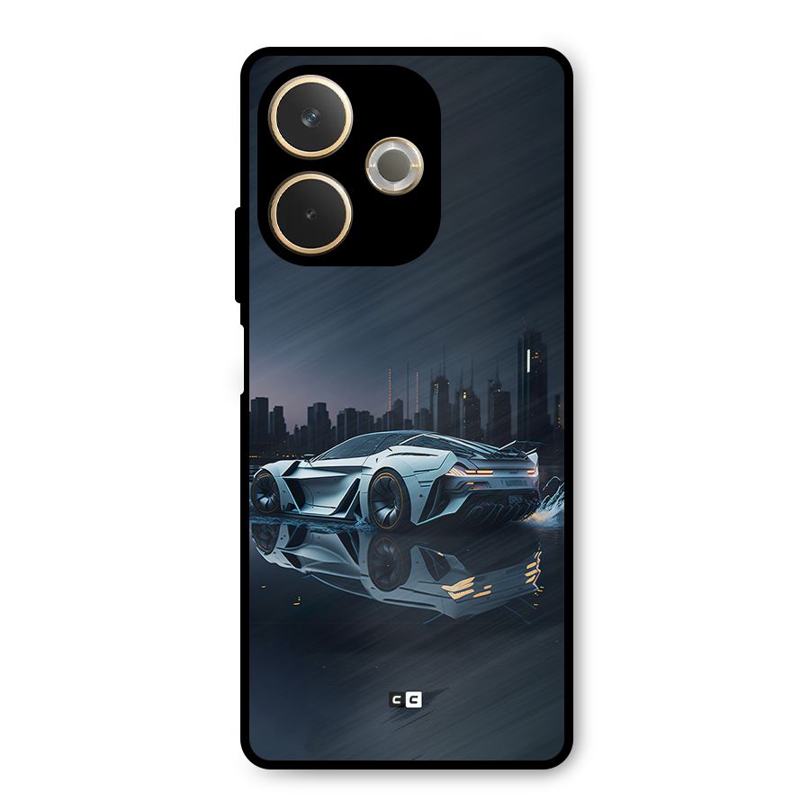 Car of Future Metal Back Case for Oppo A5 Pro