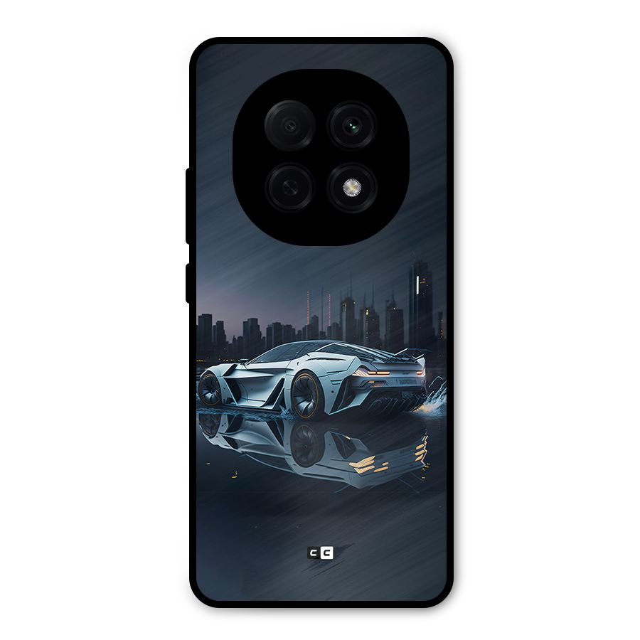 Car of Future Metal Back Case for Oppo F29 Pro