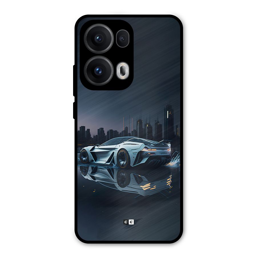 Car of Future Metal Back Case for Oppo Reno13 Pro