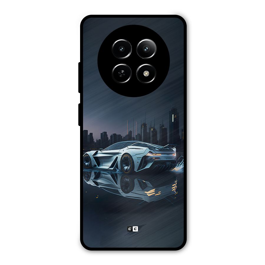 Car of Future Metal Back Case for Realme 12 5G
