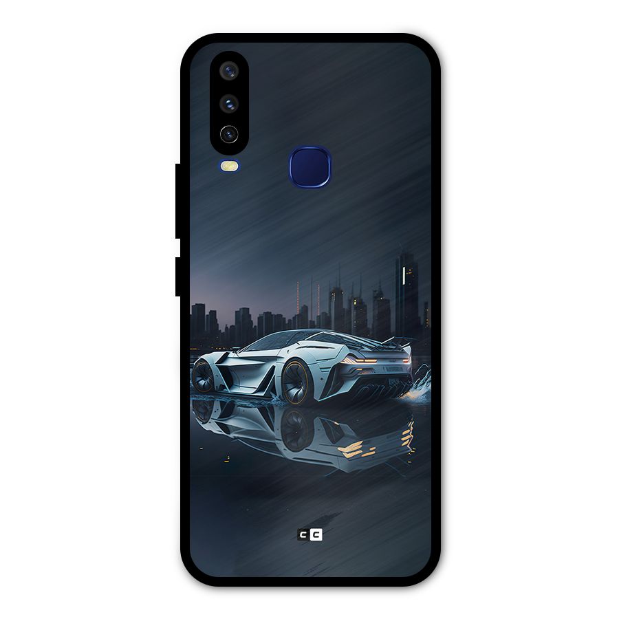 Car of Future Metal Back Case for Vivo Y15