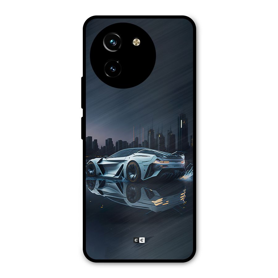 Car of Future Metal Back Case for Vivo Y200i