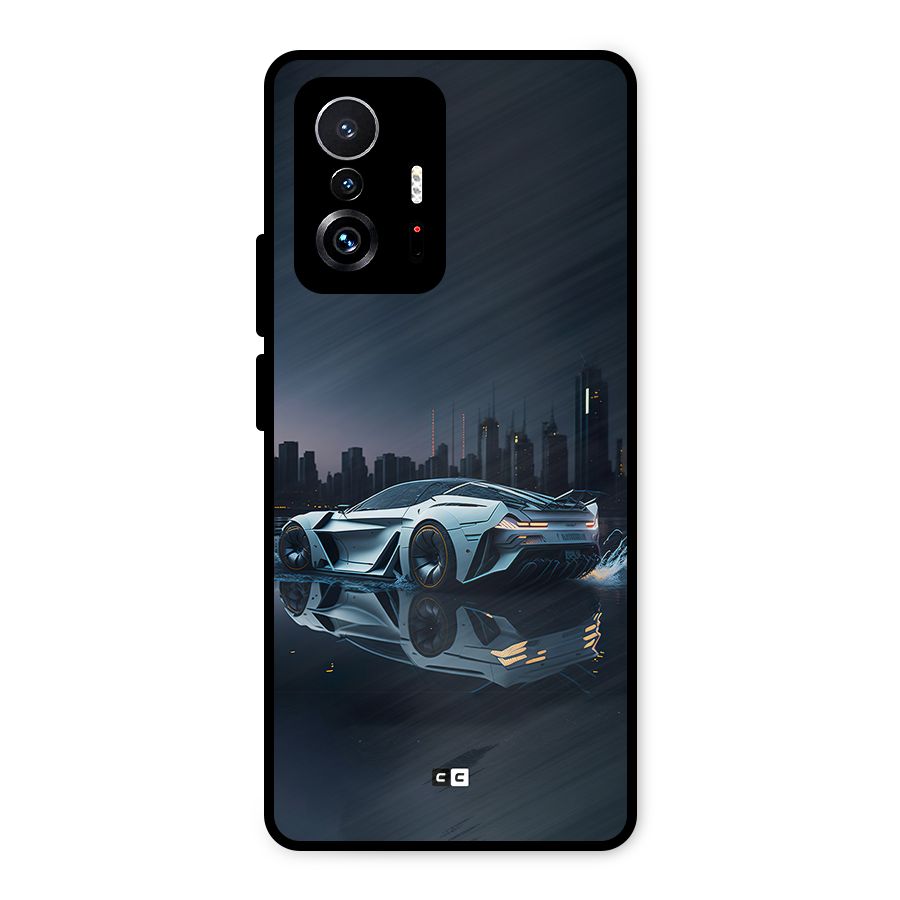 Car of Future Metal Back Case for Xiaomi 11T Pro