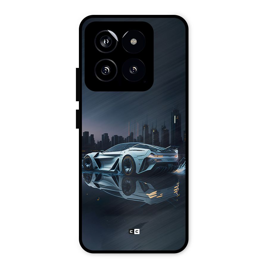 Car of Future Metal Back Case for Xiaomi 14