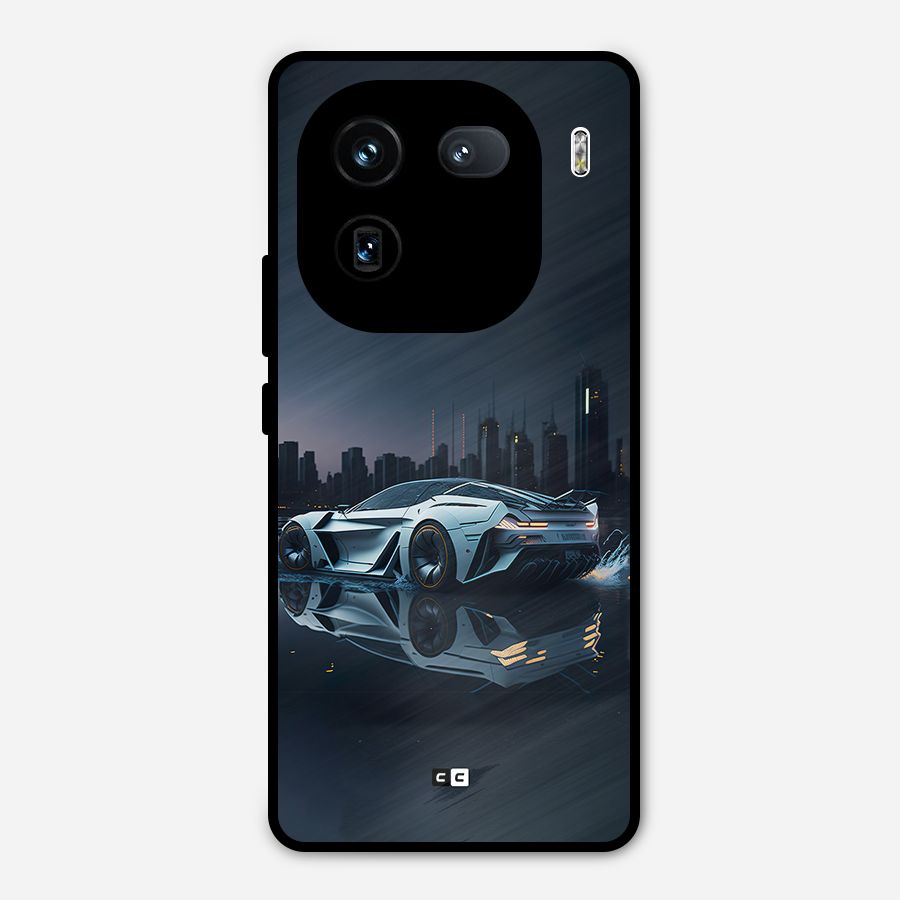 Car of Future Metal Back Case for iQOO 12