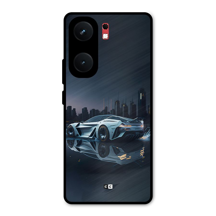 Car of Future Metal Back Case for iQOO Neo 9 Pro