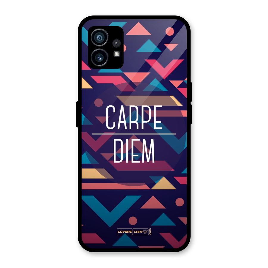 Carpe Diem Glass Back Case for Nothing Phone 1