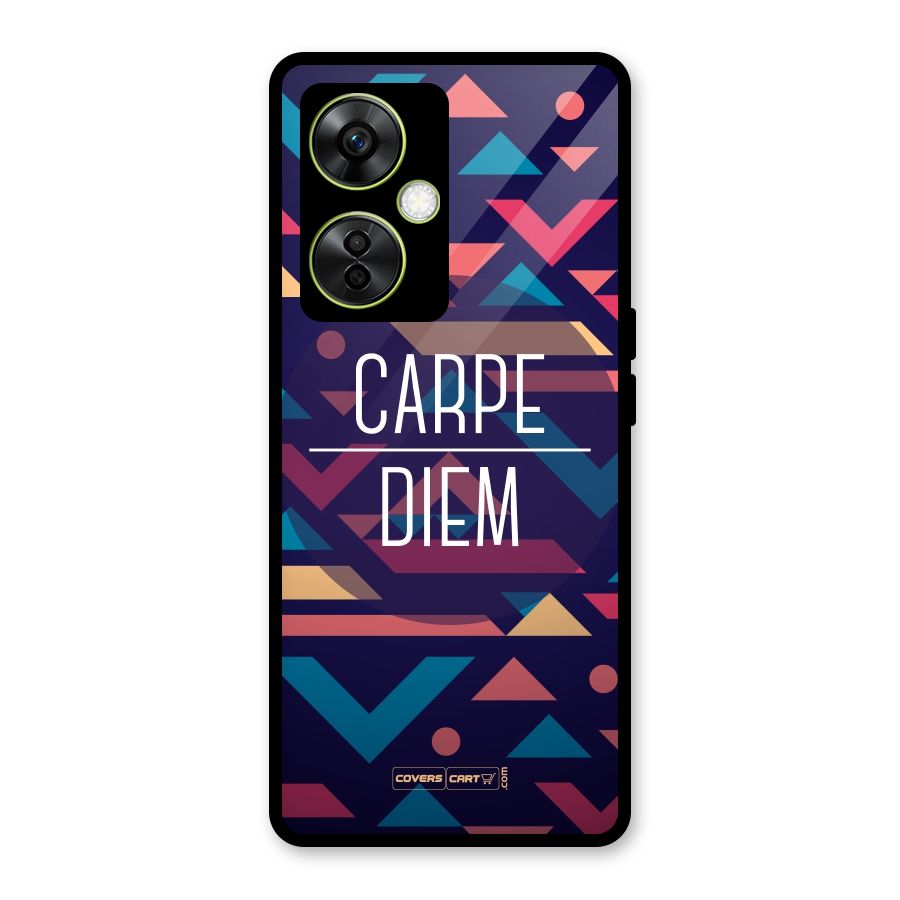 Carpe Diem Glass Back Case for OnePlus Nord CE 3 Lite
