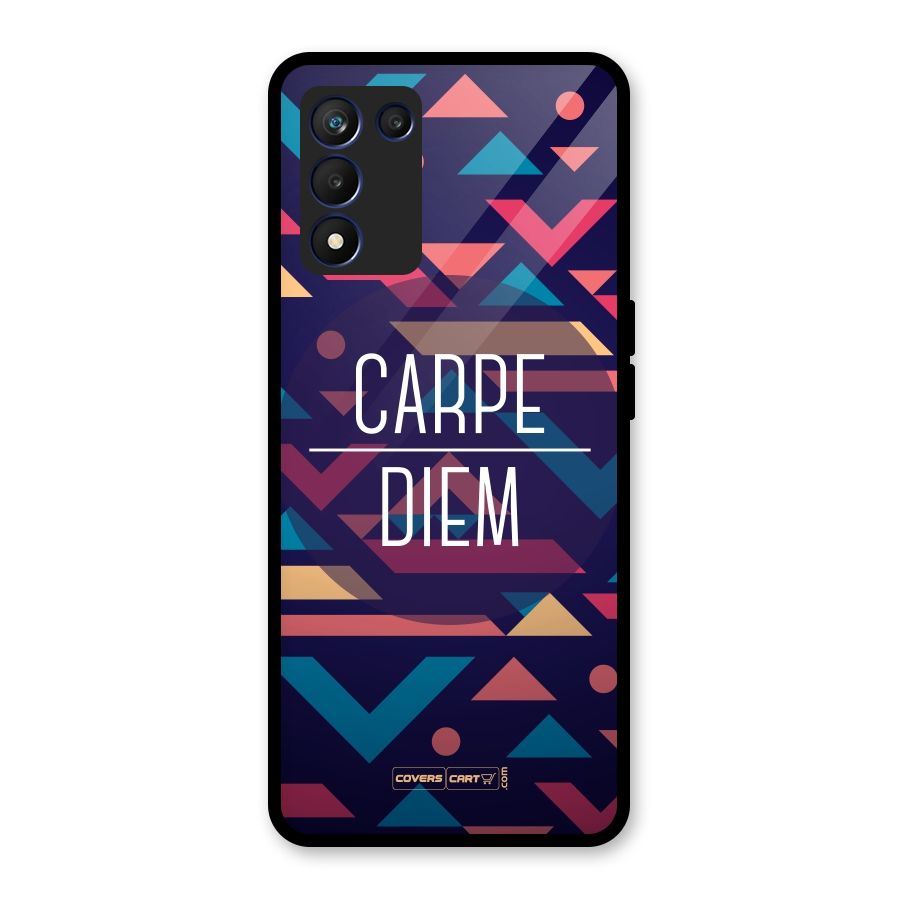 Carpe Diem Glass Back Case for Realme 9 5G Speed