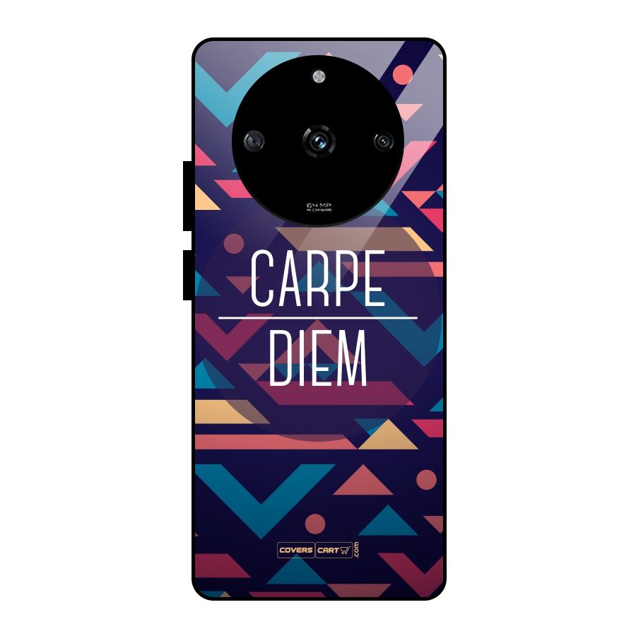 Carpe Diem Glass Back Case for Realme Narzo 60 5G