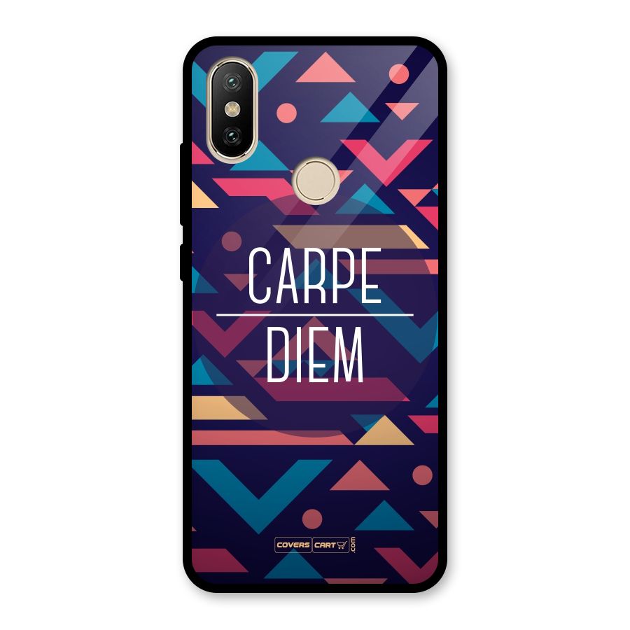 Carpe Diem Glass Back Case for Redmi A2