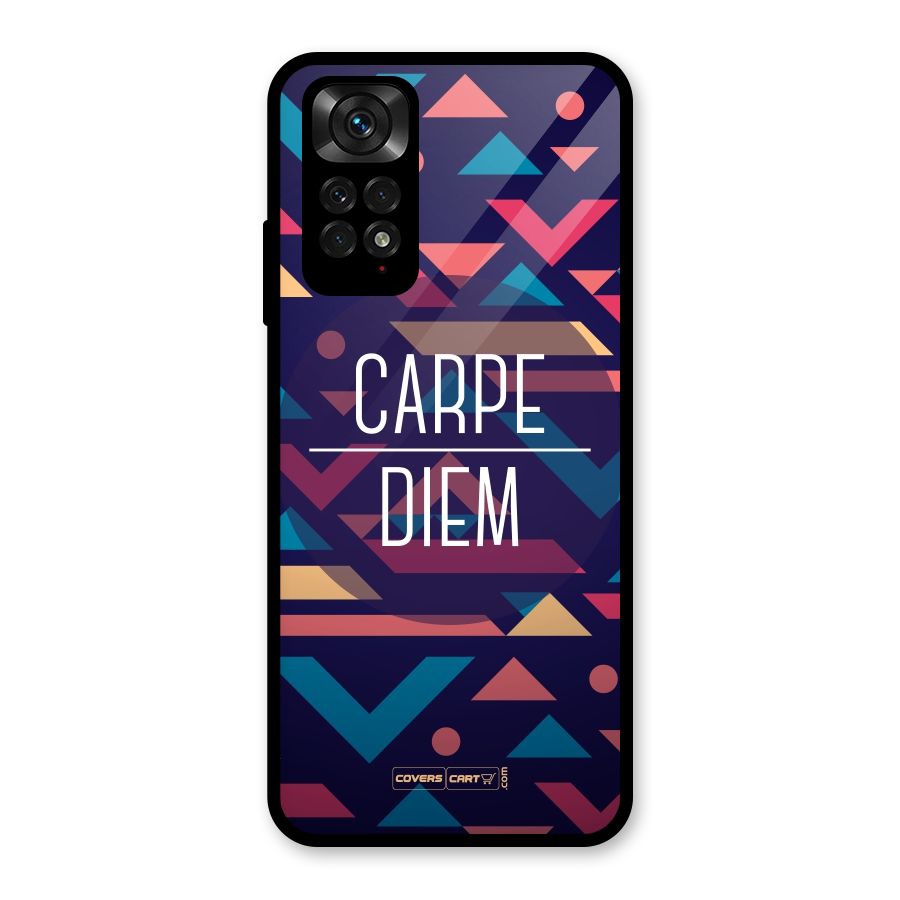 Carpe Diem Glass Back Case for Redmi Note 11S