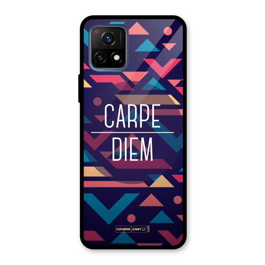 Carpe Diem Glass Back Case for Vivo Y72 5G