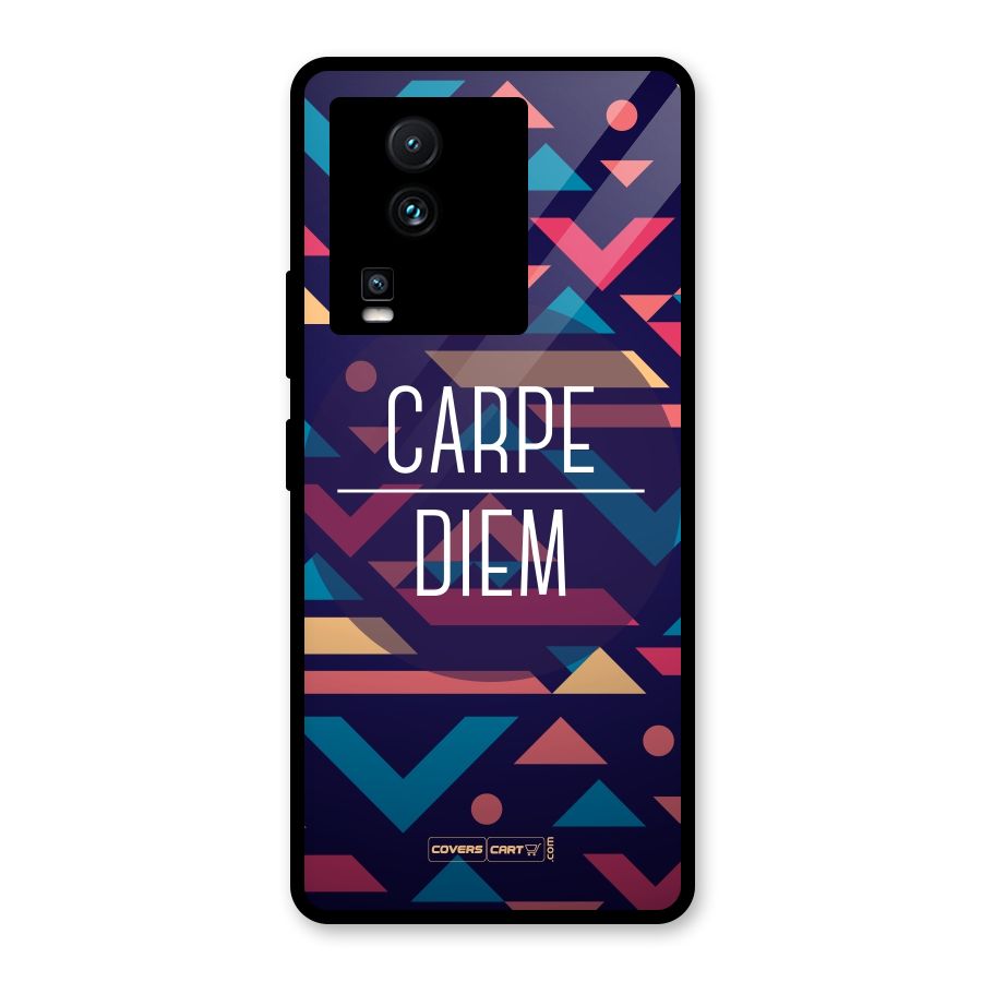 Carpe Diem Glass Back Case for Vivo iQOO Neo 7 Pro