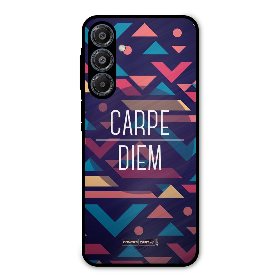 Carpe Diem Metal Back Case for Galaxy A16 5G