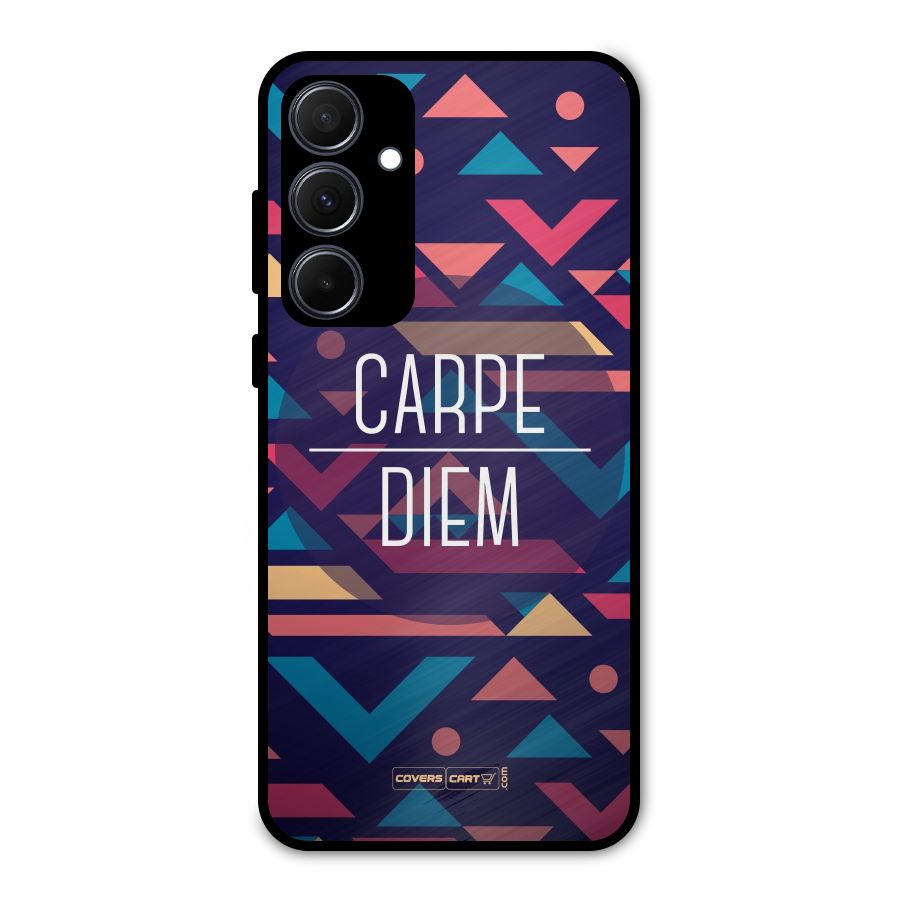 Carpe Diem Metal Back Case for Galaxy A35