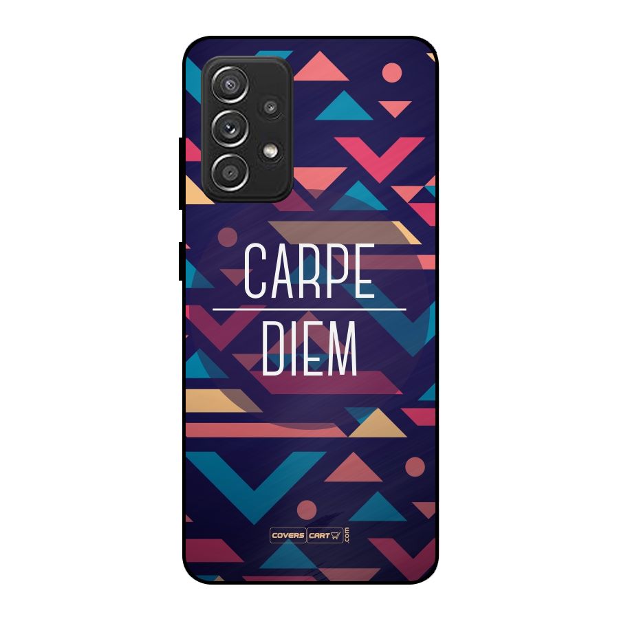 Carpe Diem Metal Back Case for Galaxy A52s 5G