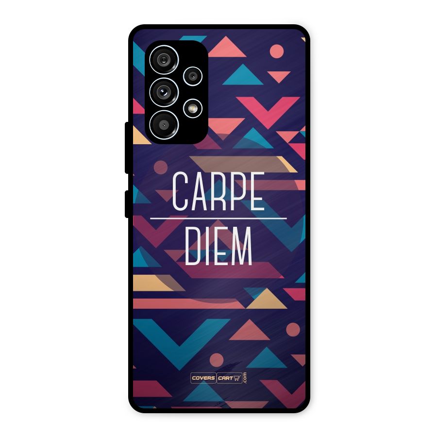 Carpe Diem Metal Back Case for Galaxy A53 5G