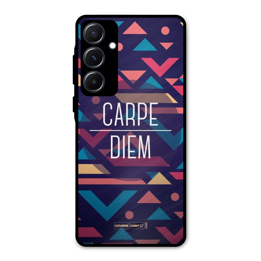 Carpe Diem Metal Back Case for Galaxy A55