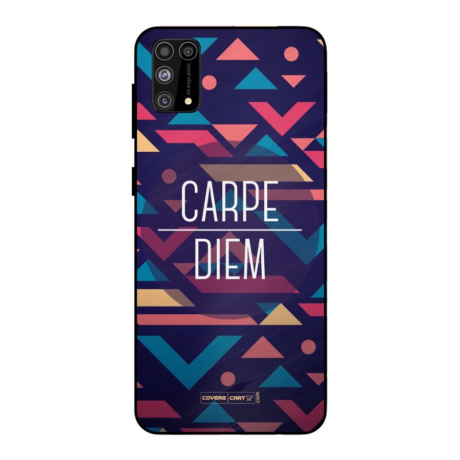 Carpe Diem Metal Back Case for Galaxy F41