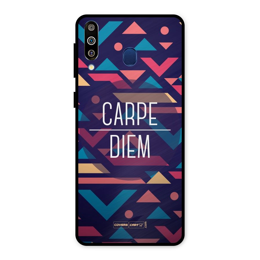 Carpe Diem Metal Back Case for Galaxy M30