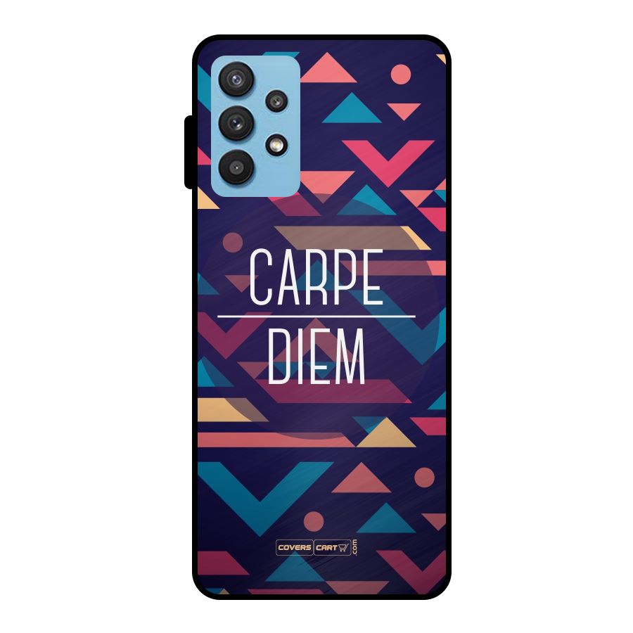 Carpe Diem Metal Back Case for Galaxy M32 5G