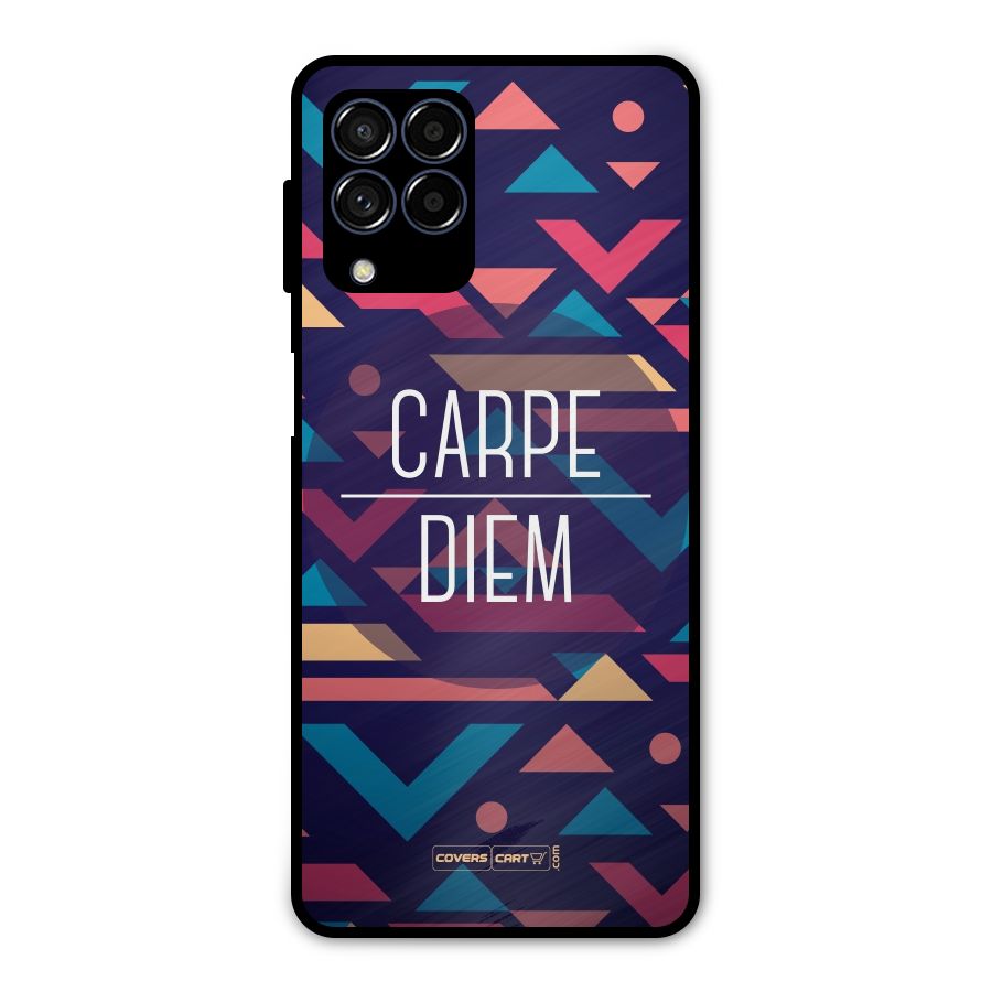 Carpe Diem Metal Back Case for Galaxy M53 5G