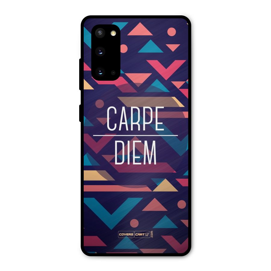 Carpe Diem Metal Back Case for Galaxy S20