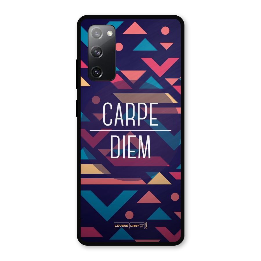 Carpe Diem Metal Back Case for Galaxy S20 FE 5G