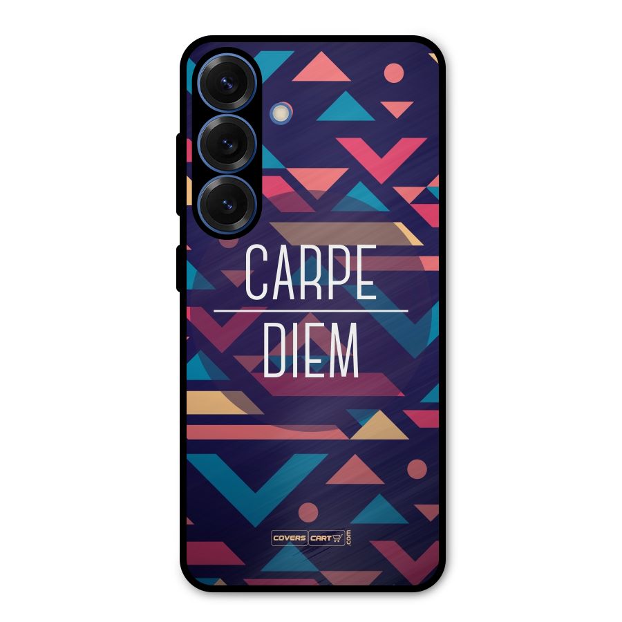Carpe Diem Metal Back Case for Galaxy S25