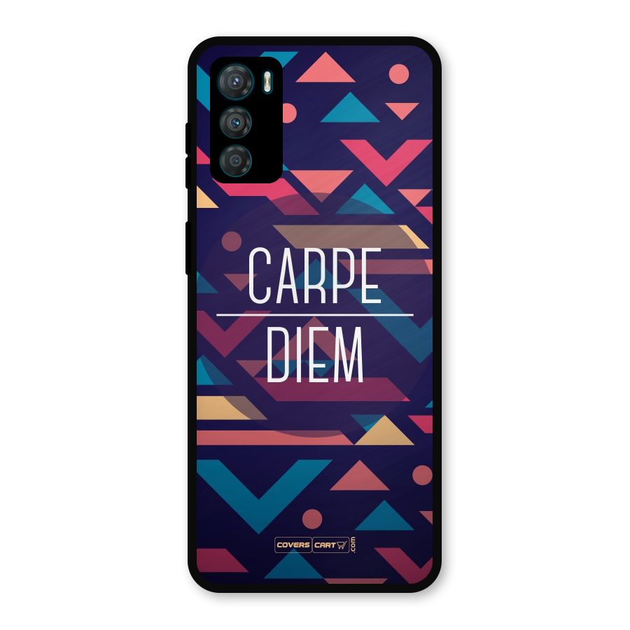 Carpe Diem Metal Back Case for Moto G42
