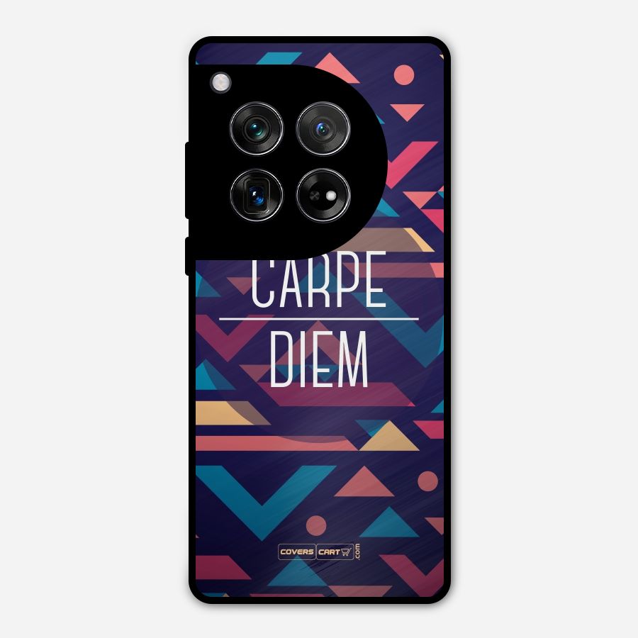 Carpe Diem Metal Back Case for OnePlus 12